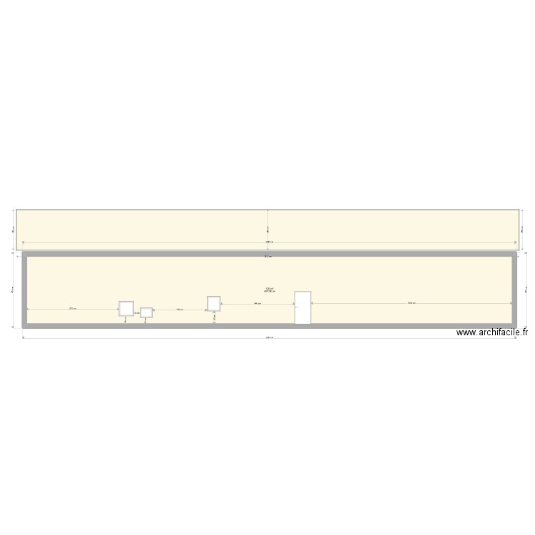 plan facade arriere 2. Plan de 0 pièce et 0 m2