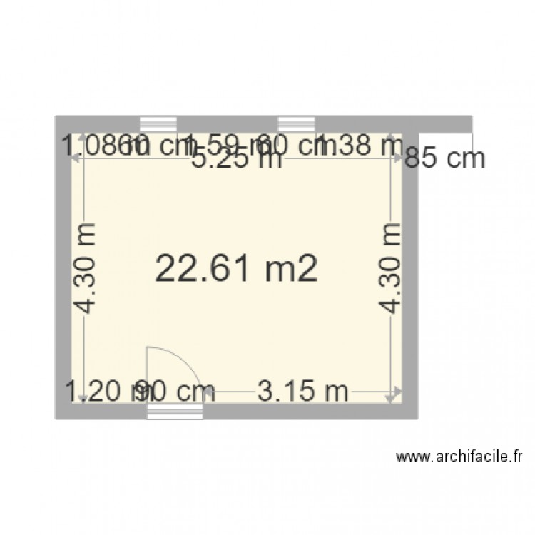 LAGARDE1. Plan de 0 pièce et 0 m2