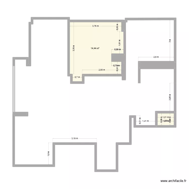 Cr&egrave;che Ilkirch 2. Plan de 