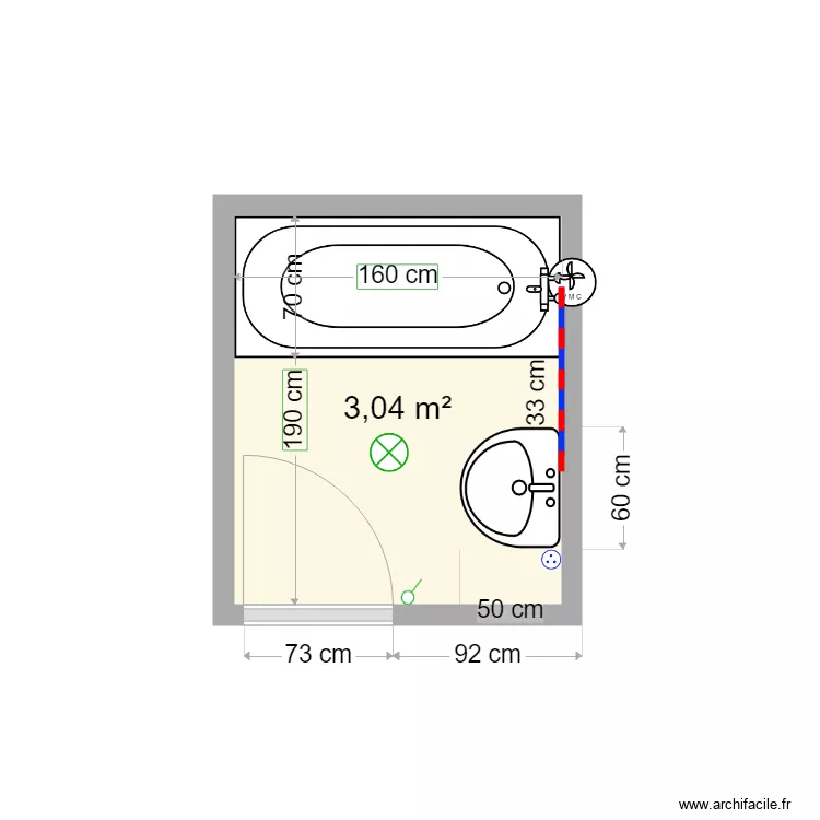 ACCARY existant. Plan de ACCARY existant. Plan de