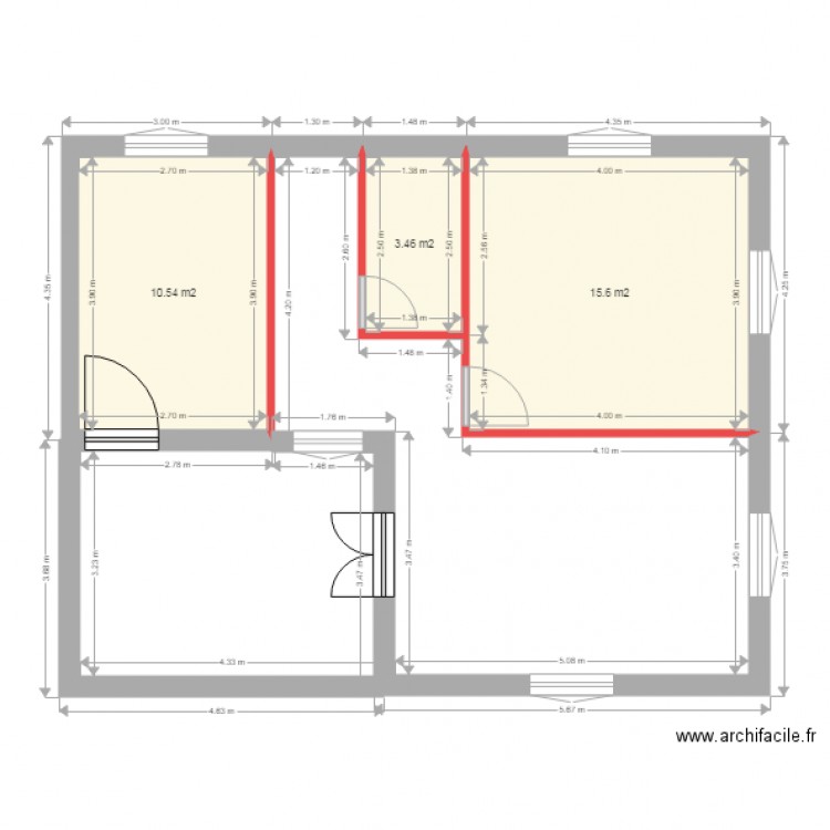 petit paradis. Plan de 0 pièce et 0 m2