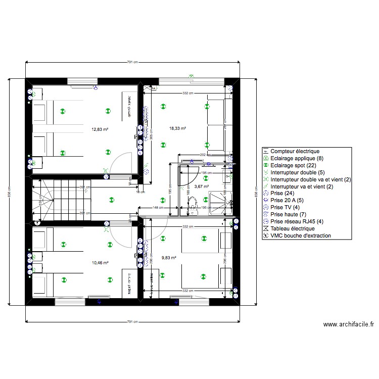 Sous-Sol V2 - EDOUARD. Plan de 0 pièce et 0 m2