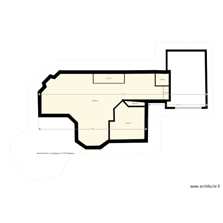 1990Pavage. Plan de 0 pièce et 0 m2