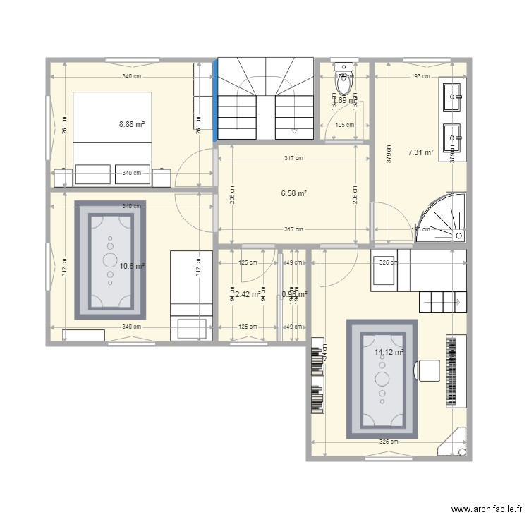 Ch 1. Plan de 0 pièce et 0 m2