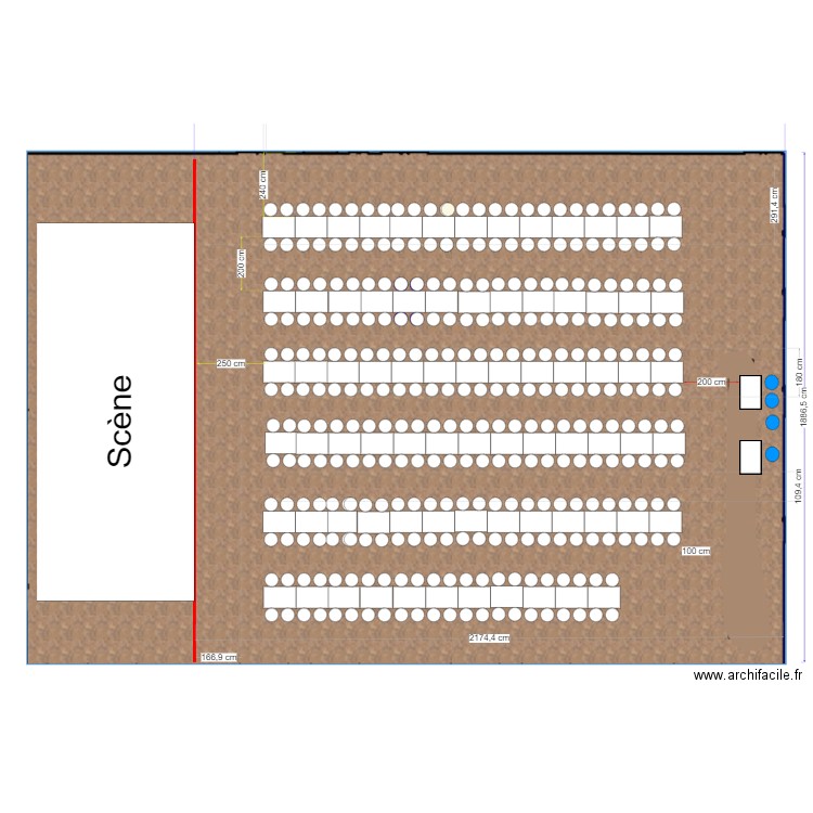 Tables  vierges. Plan de 0 pièce et 0 m2