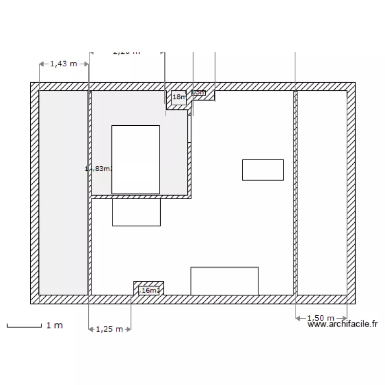 Grenier. Plan de Grenier. Plan de