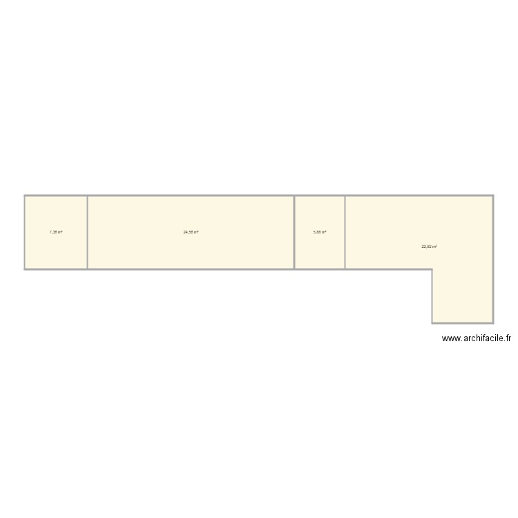 paris existant . Plan de 0 pièce et 0 m2