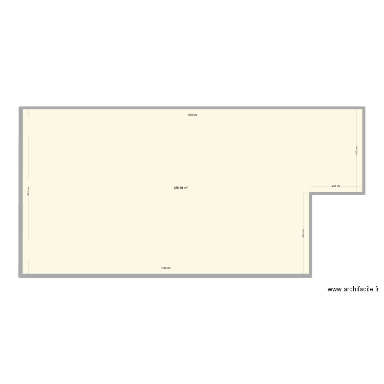 ROSNY 2. Plan de 1 pièce et 125 m2