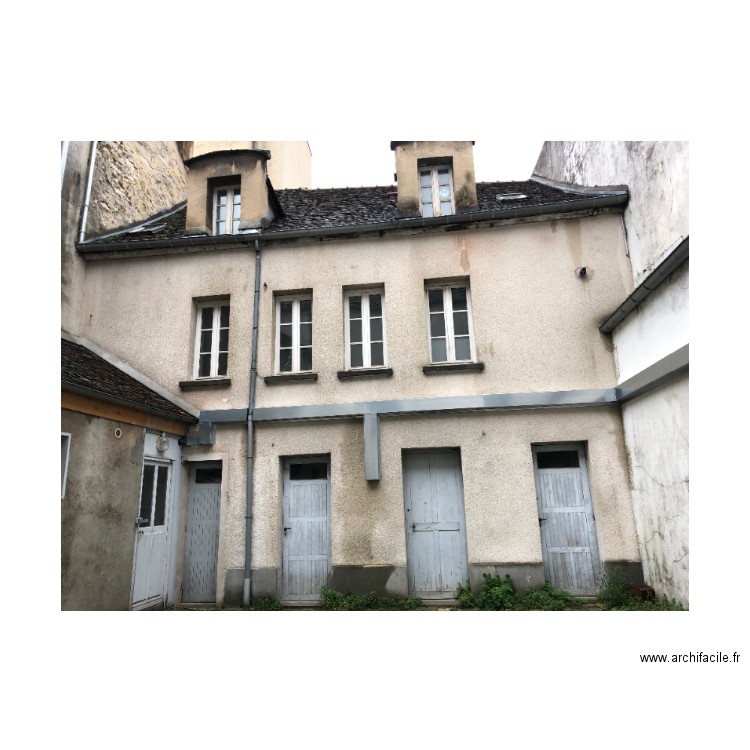 facade legros avant. Plan de 0 pièce et 0 m2