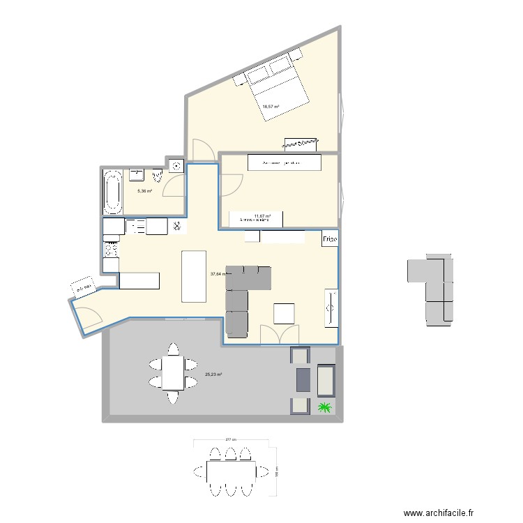 Clarens 2.0. Plan de 0 pièce et 0 m2