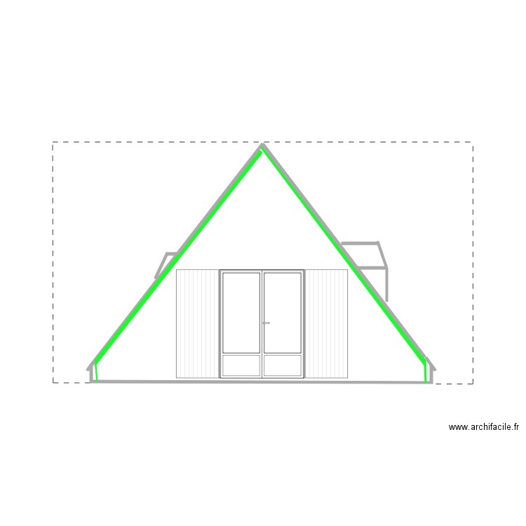 MAISON GOUAUX 06 PLAN CE COUPE . Plan de 0 pièce et 0 m2