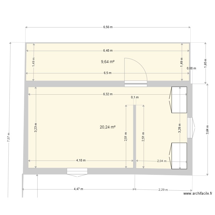 maison gardien. Plan de 0 pièce et 0 m2