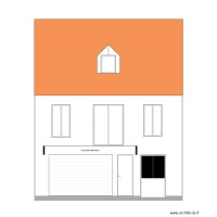 plan facade maison 