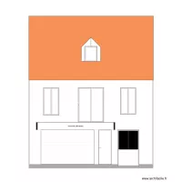 plan facade maison 