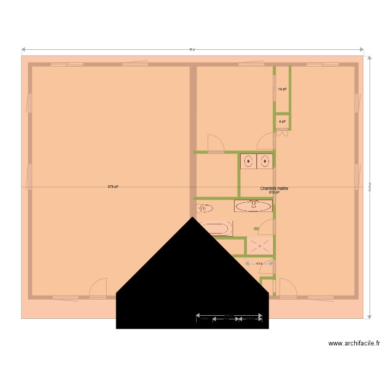Duplex20192. Plan de 0 pièce et 0 m2