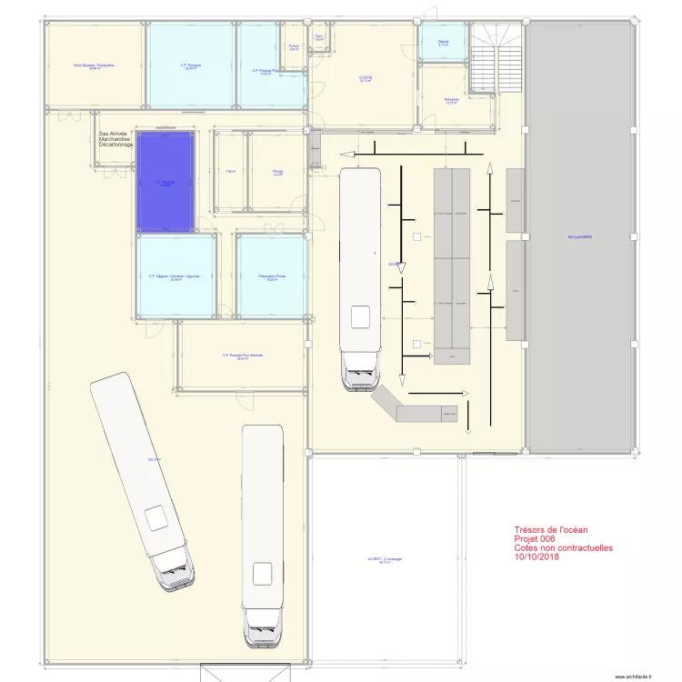 Tresor Ocean 006. Plan de 