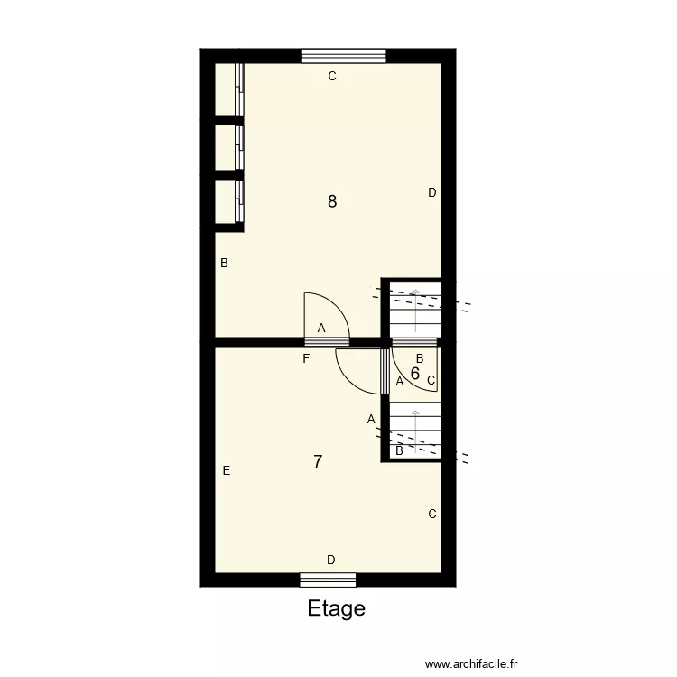 184784 Succession TRIDON Plomb. Plan de 