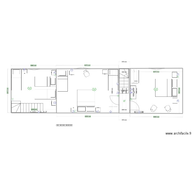 gite étage. Plan de 0 pièce et 0 m2
