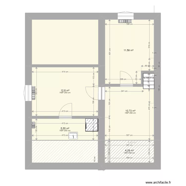 Plan maison. Plan de 