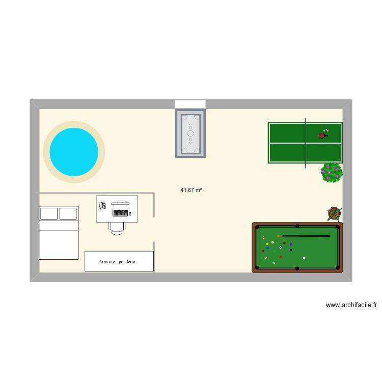 carte postal. Plan de 0 pièce et 0 m2