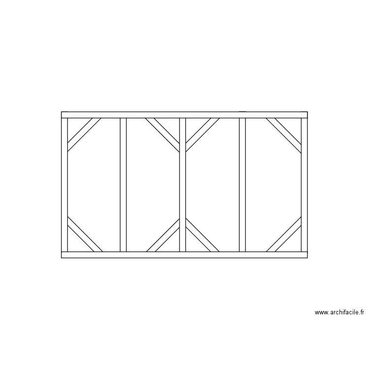 chalet moto. Plan de 0 pièce et 0 m2