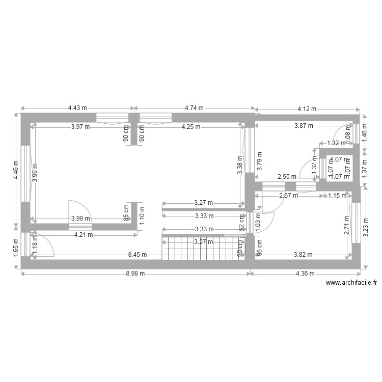 Papa réel cadastre. Plan de 0 pièce et 0 m2