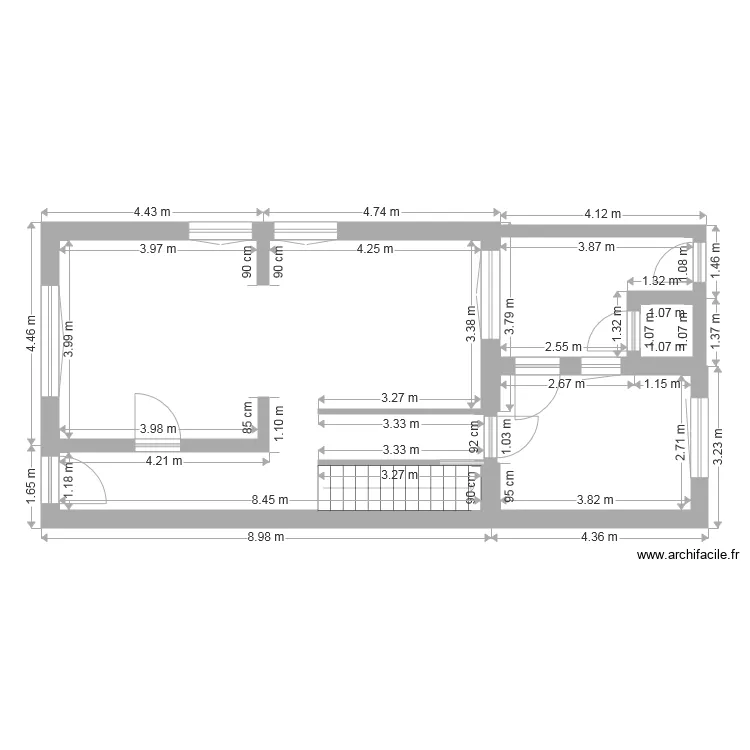 Papa réel cadastre. Plan de Papa réel cadastre. Plan de