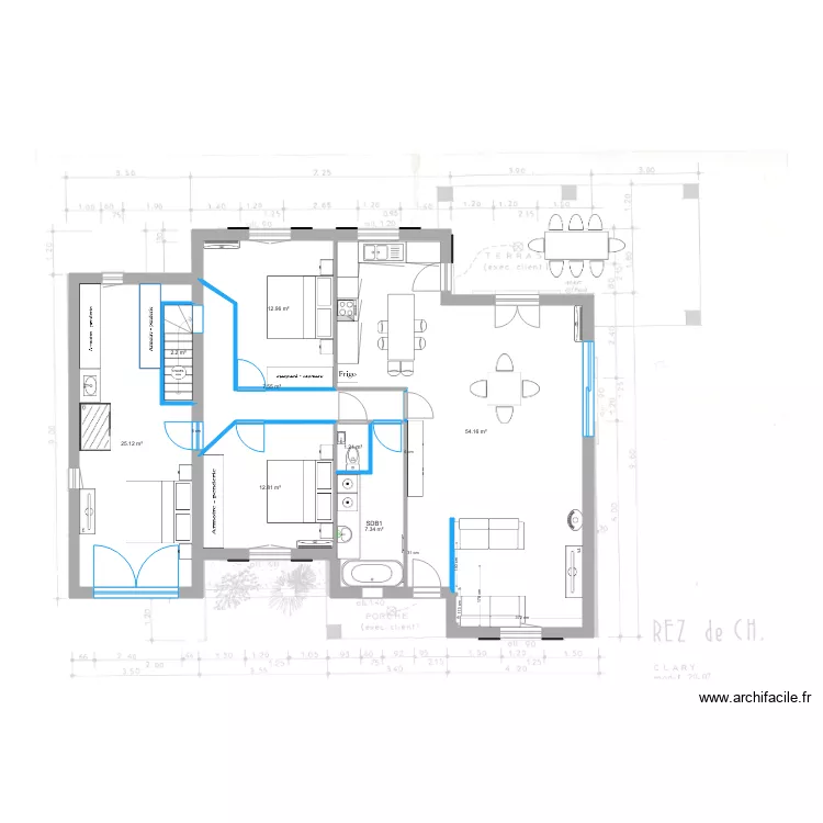 Maison Venelles VF idee2. Plan de 