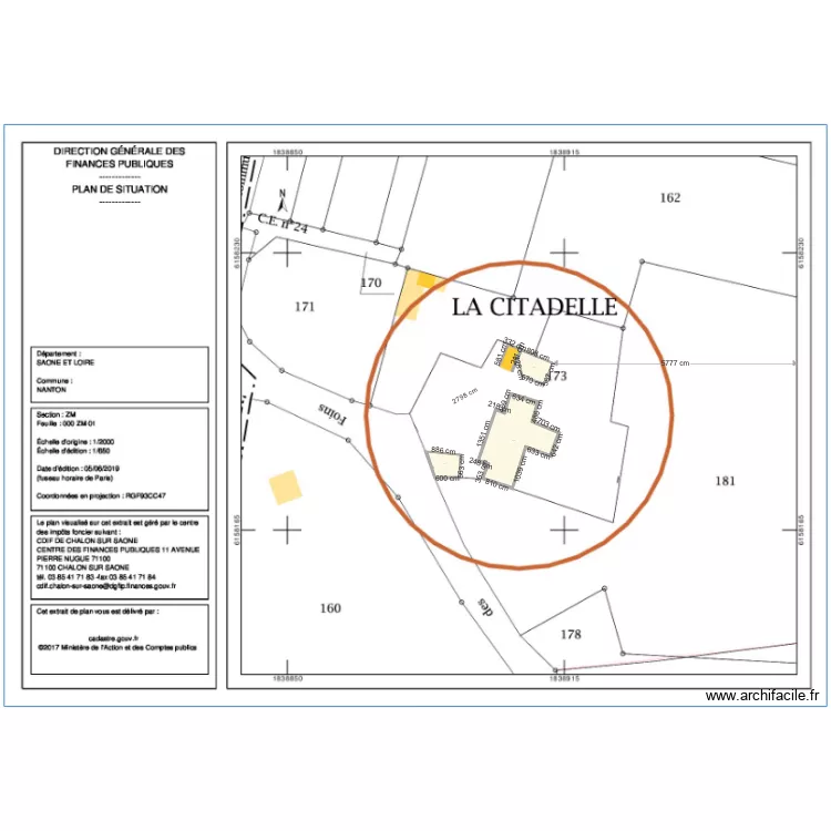 plan DP2 avec projet. Plan de plan DP2 avec projet. Plan de