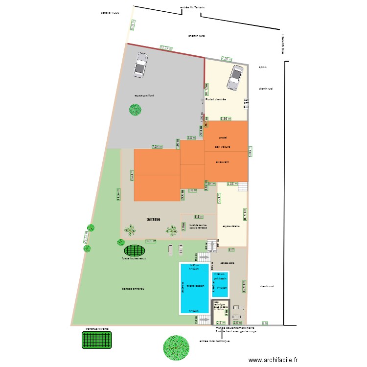 saint père. Plan de 0 pièce et 0 m2