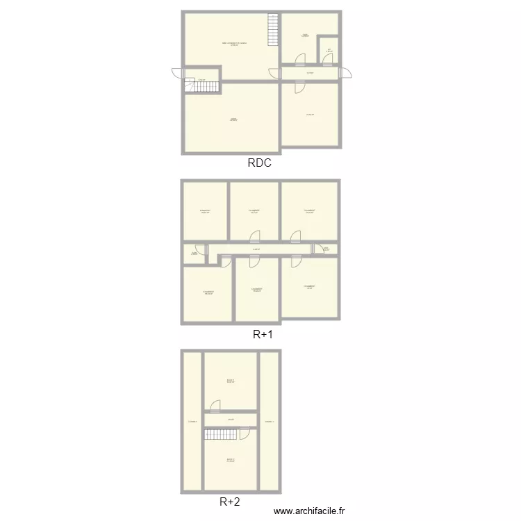 PATRICE HUET. Plan de 0 pièce et 0 m2