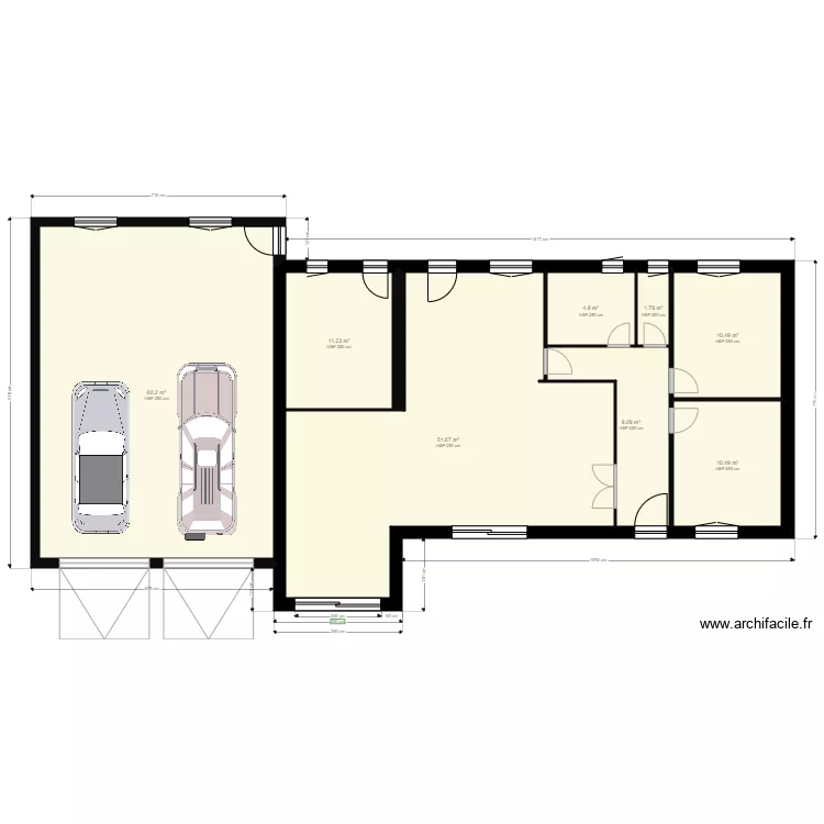 PLAN MAISON VENDEE RDC  extension 14042021 1. Plan de 