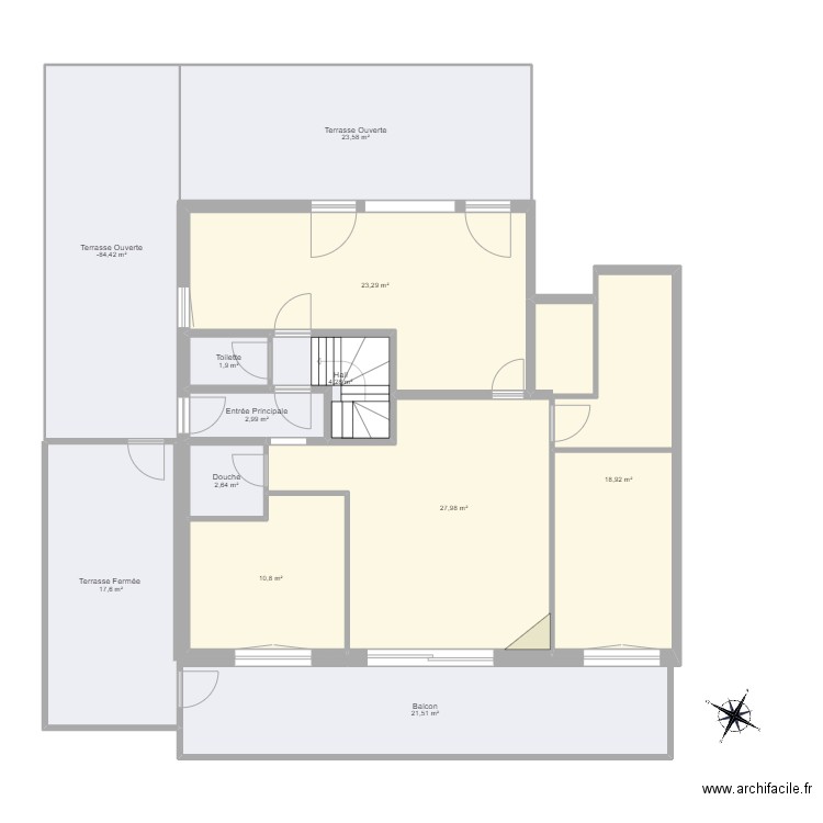 Crosets Hameau RDC 2. Plan de 0 pièce et 0 m2