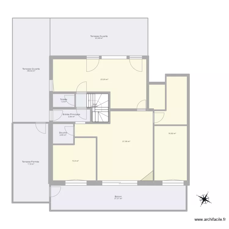 Crosets Hameau RDC 2. Plan de 