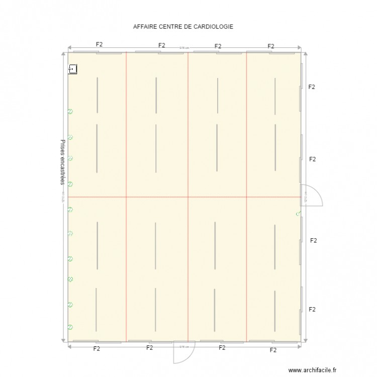 CENTRE DE CARDIOLOGIE. Plan de 0 pièce et 0 m2