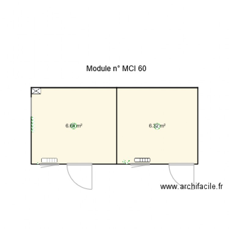 MCI 60. Plan de 0 pièce et 0 m2