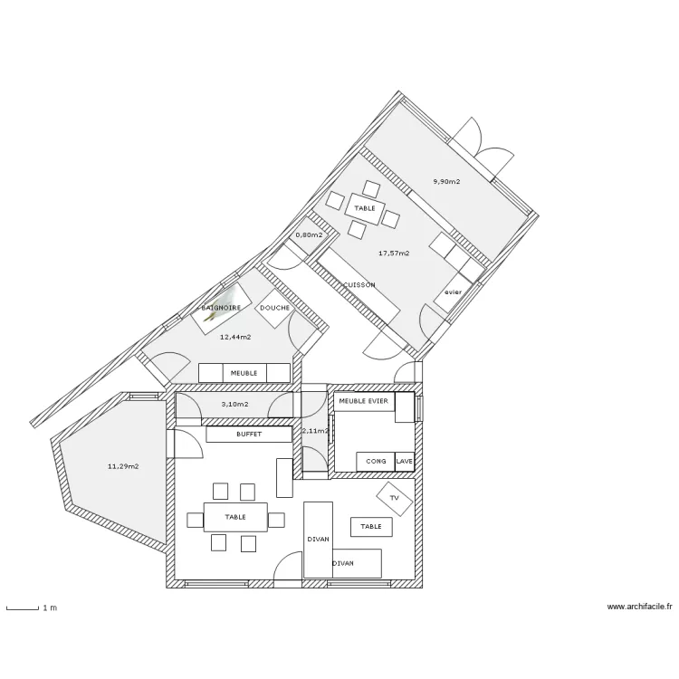 RES REELLE. Plan de 