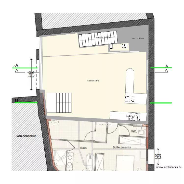 MESUREbaseapresGaelleetromu. Plan de 
