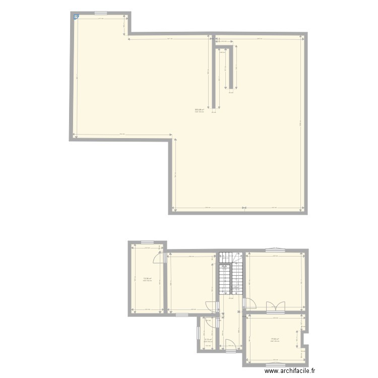 maison. Plan de 0 pièce et 0 m2