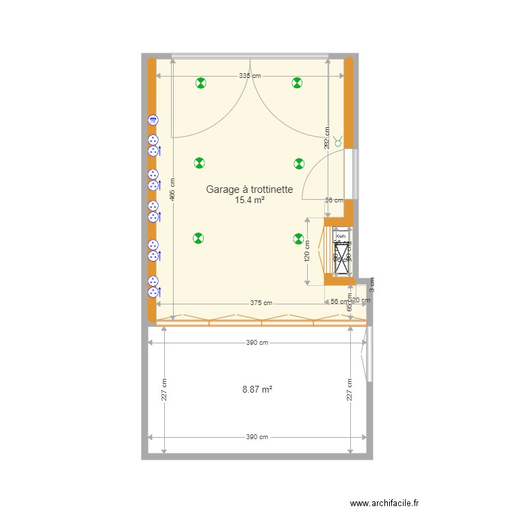 TROTINE CHAMP. Plan de 0 pièce et 0 m2