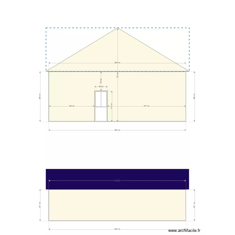 2 pignon titi. Plan de 