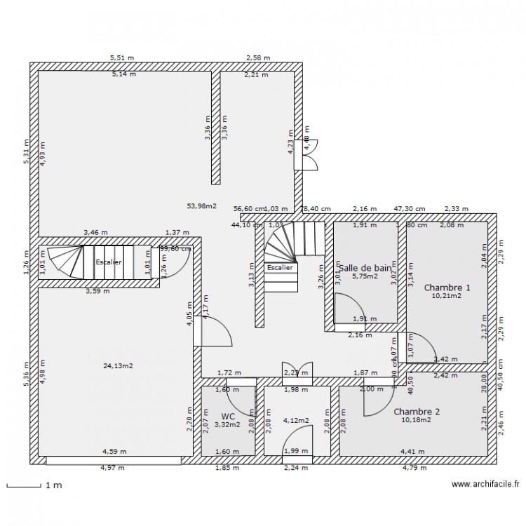 Rez de chausse. Plan de 0 pièce et 0 m2