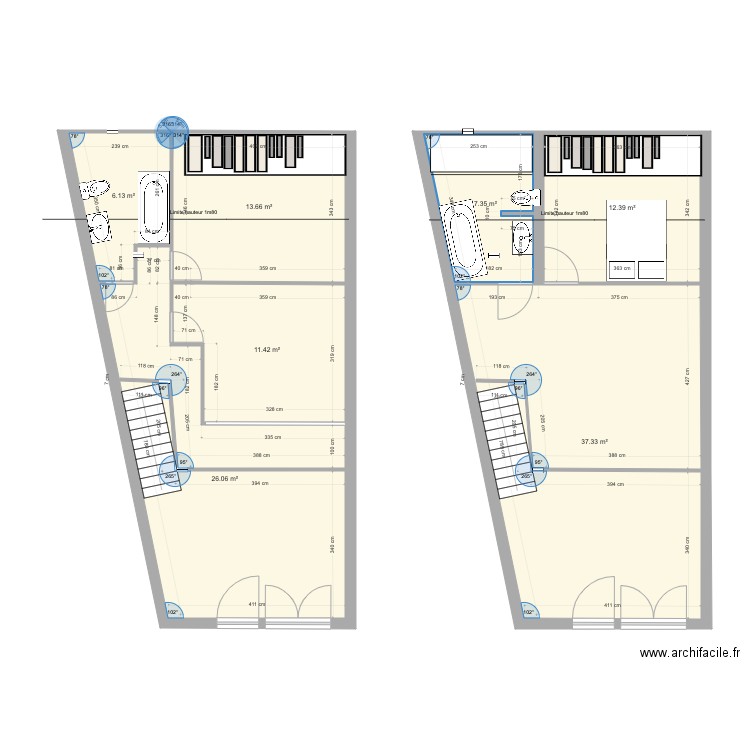 Loft PIERRE étage. Plan de 0 pièce et 0 m2