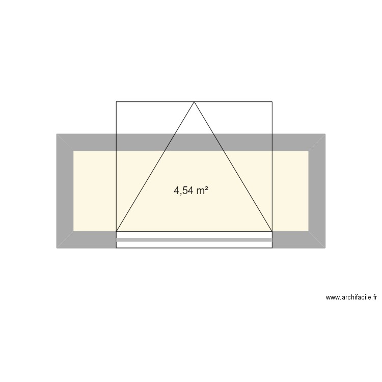 FACADE AVANT. Plan de 0 pièce et 0 m2