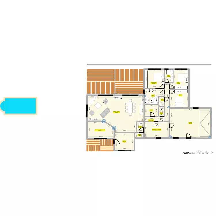 Cagnac 10. Plan de 16 et 230 m² Cagnac 10. Plan de 16 et 230 m²