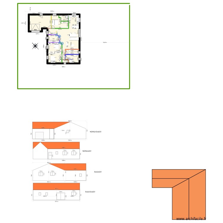 Maison KA Final 2. Plan de 10 pièces et 145 m2