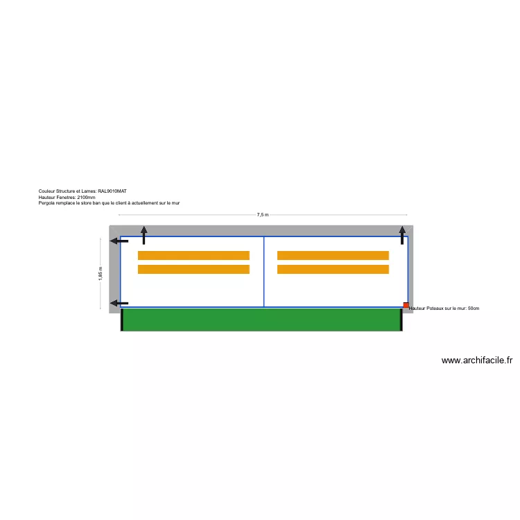 Subira CASCAIS. Plan de 
