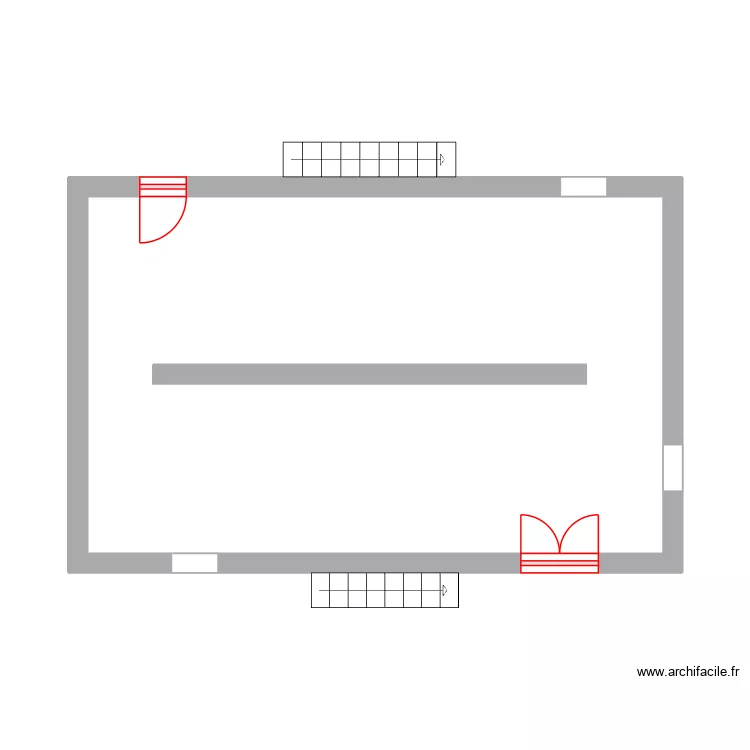 Guerre. Plan de 1 Pièce et 34 m² Guerre. Plan de 1 Pièce et 34 m²