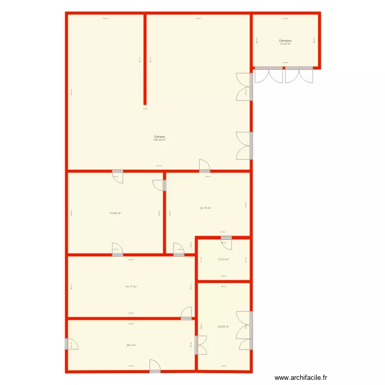 BI 3304 annexes. Plan de 
