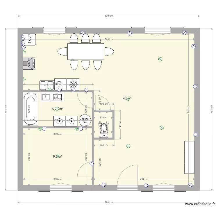 2022 09 16 Plan RDC. Plan de 